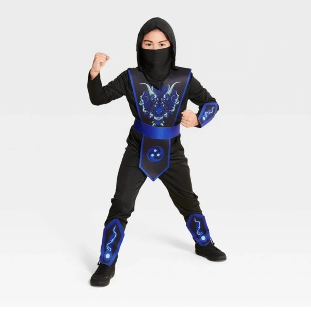 Ninja with mask New w/tag size Large costume